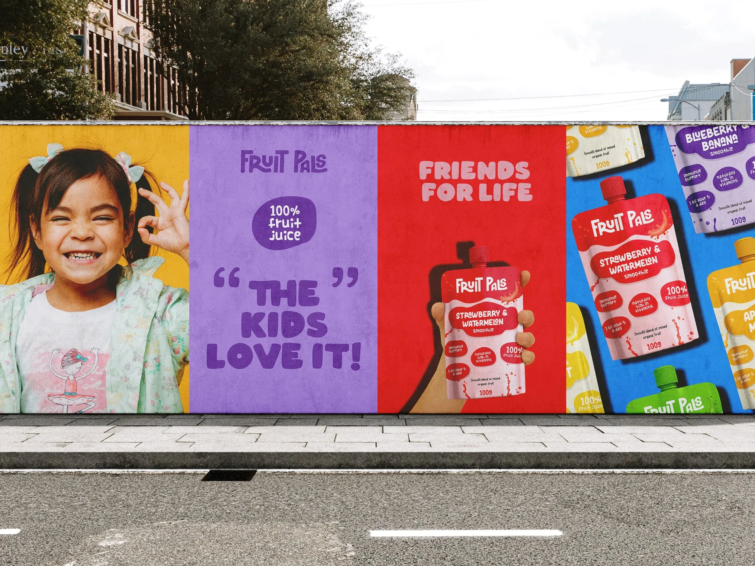 Fruit Pals · Billboard Campaign