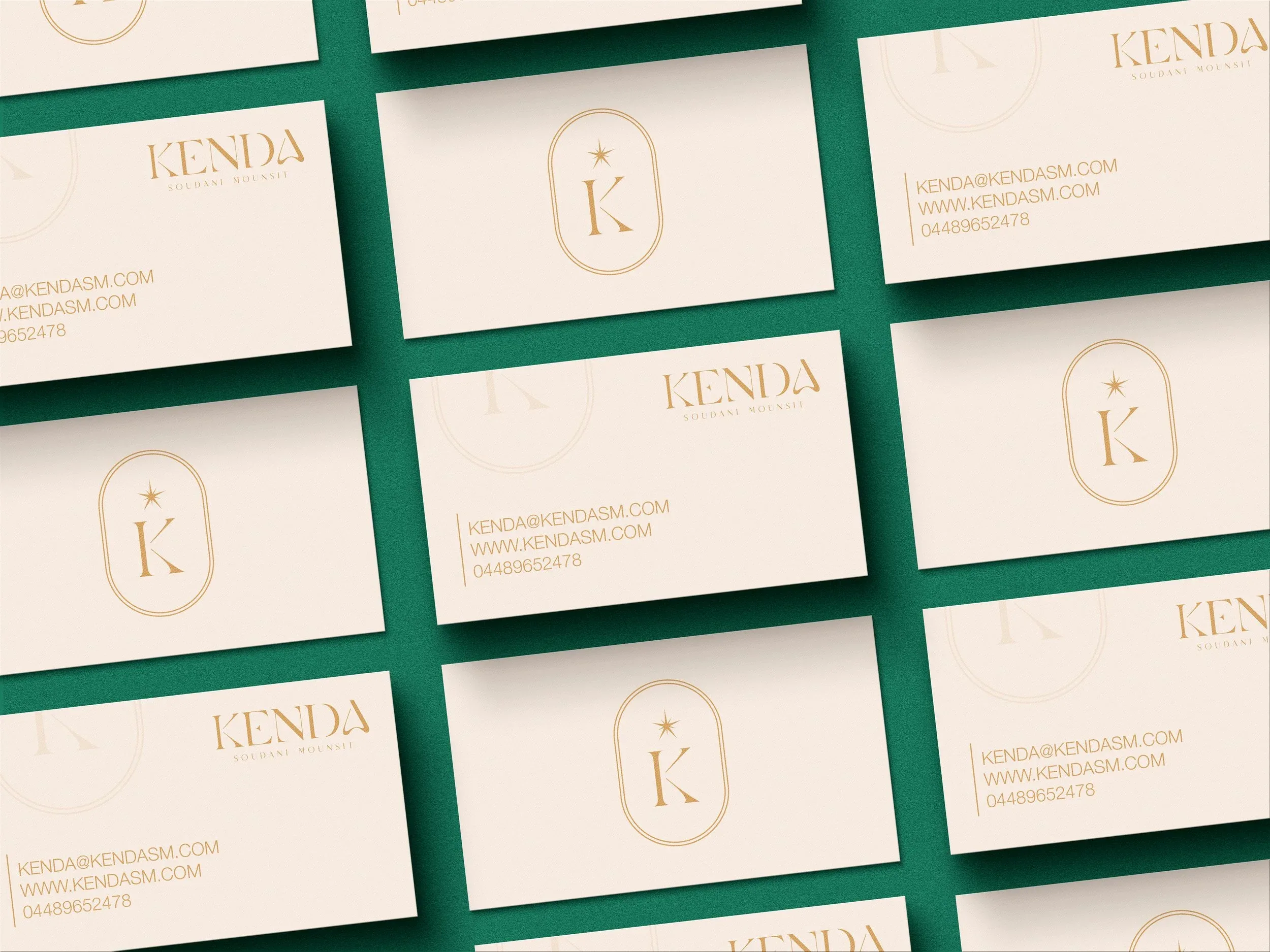 KENDA SM · Brand Identity