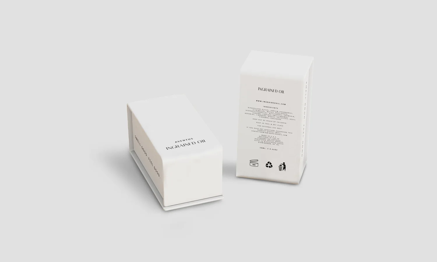Ingrained Oil brand identity — Get Found UK